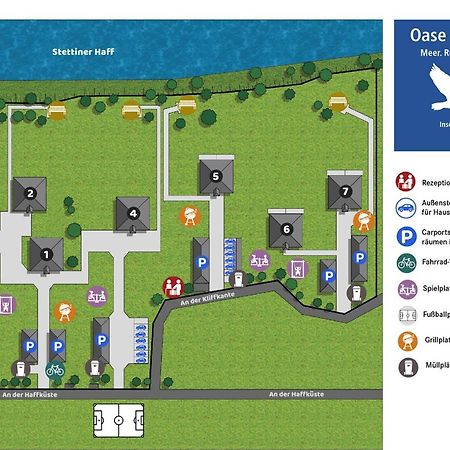 Appartement "Froschkoenig" - Oase Am Haff Garz  Ngoại thất bức ảnh